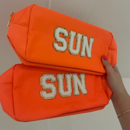 Small Orange Pouch
