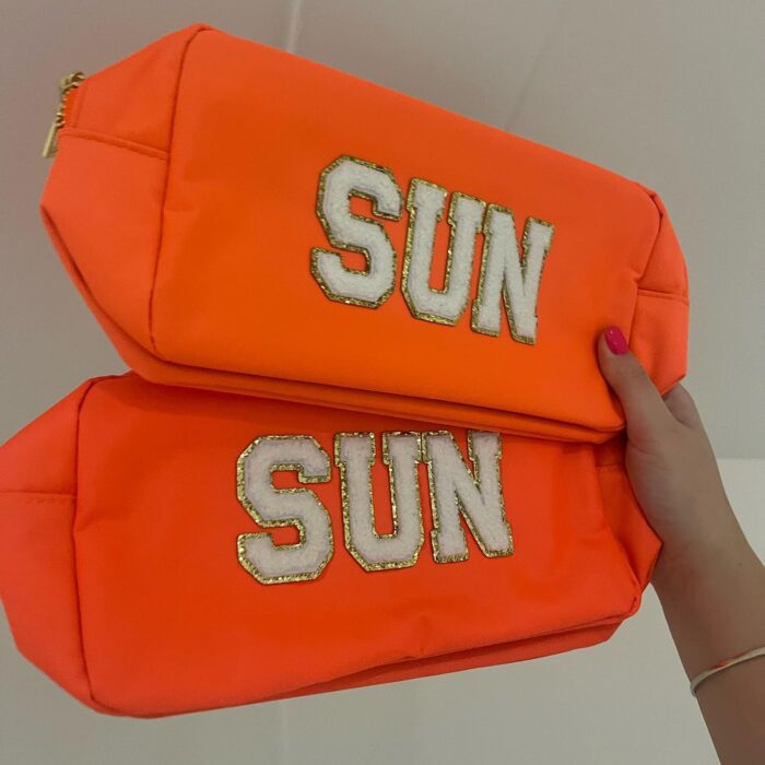 Small Orange Pouch