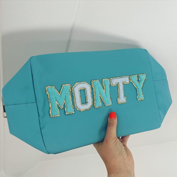 Large Sky Blue Pouch